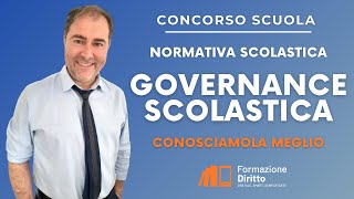 La governance scolastica conosciamola meglio [upl. by Aracahs]