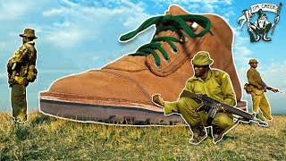 Unboxing barefoot boots designed for African Rangers Jim Green [upl. by Eirtemed]