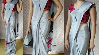 How to wear a saree perfectly  Amazing saree draping tricks  daily wear saree draping tutorial [upl. by Erastes]