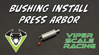 How to Use the Bushing Install Press Arbor for HO Slot Cars [upl. by Treve]