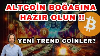 ALTCOİN BOĞASINA HAZIR OLUN  HALVING STRATEJİSİ YENİ TREND COİNLER [upl. by Aliekahs]