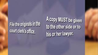 Motions Part 1 How to ask the court for something [upl. by Trakas]