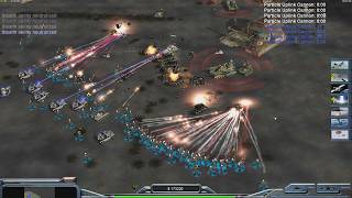 USA Laser  Command amp Conquer Generals Zero Hour  1 vs 7 HARD Gameplay [upl. by Stout]