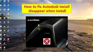 FIX can’t install 3Dmax 2024 Revit 2024 Autocad 2024  the installer disappears when start [upl. by Ashraf]