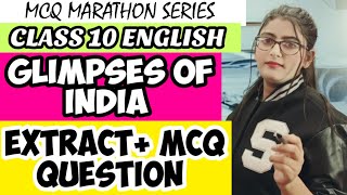 Most Important Questions Class 10 English Glimpses of India [upl. by Claudetta682]