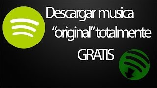 Como descargar musica quotoriginalquot gratis para dispositivos IOS [upl. by Larcher]