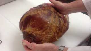 How to Debone a Ham part 1 [upl. by Aicercul]