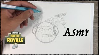 ASMR  DOODLING DU FORTNITE [upl. by Adamo573]