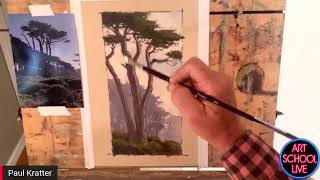 How to Make an awesome Plein Air Painting Artist Paul Kratter [upl. by Elokin918]