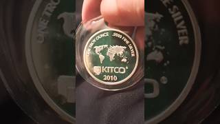 WOW 2010 KITCO SILVER ROUND 9999 FINE [upl. by Polik]