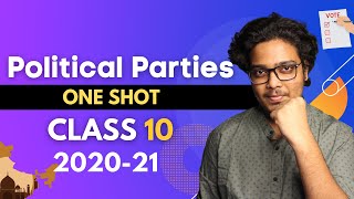 Political Parties Class 10 One Shot  Victory Series  Preboards Preparation  Social Science [upl. by Arualana]