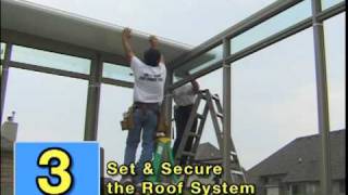 TEMO Sunroom Installation  Easy as 1 2 3 [upl. by Esilehs]