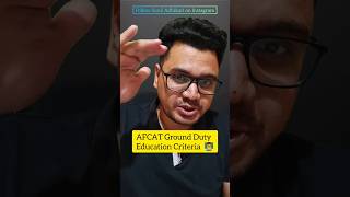 AFCAT Ground Duty Education Requirements  By Sunil Adhikari shorts shortsvideo [upl. by Saeger284]