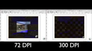 Resolution and DPI in Vectorworks [upl. by Dominga]