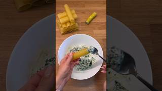 Discover the Secret to Making the Best Ricotta and Spinach CANNELLONI shorts [upl. by Minerva586]