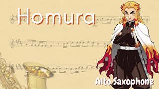 Kimetsu no Yaiba Movie Theme – Homura Alto Saxophone [upl. by Nichani]