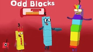 Numberblocks Odd Blocks Club Content Aware Scale [upl. by Jeffcott]