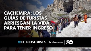 Cachemira los guías de turistas arriesgan la vida para tener ingreso [upl. by Sydelle17]