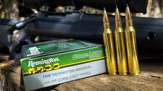 Remington CoreLokt Tipped 7MM Magnum Incredible Groups 100 YD Groups Long Range and Drop Chart [upl. by Esirehc]