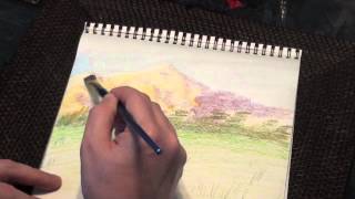 Derwent Watercolor Pencils vs Inktense Pencils [upl. by Ynotna]