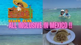 Mr Sanchos ALL INCLUSIVE Beach Club in COZUMEL Mexico Icon of the Seas Day 5 🇲🇽 🚢 mexico viral [upl. by Atneciv252]