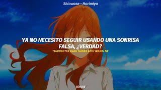 Horimiya Piece Opening Full  Shiawase Happiness  Omoinotake  AMV sub español [upl. by Romanas]