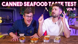 Canned Seafood Taste Test Vol2  Sorted Food [upl. by Mozes]