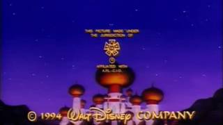 Aladdin Season 1 End Credits Pt 1 [upl. by Sladen]