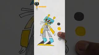 Fun bot 🤖 color tap game  Incredibox Sprunki colouring incredibox shorts [upl. by Monjan]