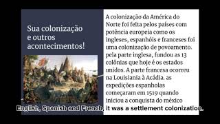 Colonização da América do Norte [upl. by Cooperstein]