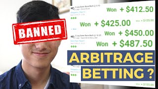 How I got banned from sports betting Using Maths  Arbitrage Betting Explained [upl. by Llerreg]