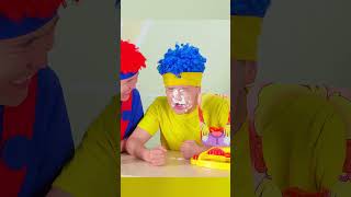 ChaCha and Pie in the Face  D Billions VLOG English shorts forkids vlog dbillions [upl. by Garlanda]