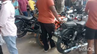 All bikes modificat AT SANTOSH ACCESSORIES King koti HYDERABAD TELENG [upl. by Marigolda]