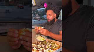 Is Dominos VIRAL pizza Worth the HYPE shorts fyp respectfullyneverneglectfully foodie kai [upl. by Timofei313]