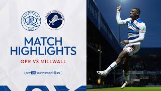 🦁Lions Tamed In W12  Highlights  QPR 20 Millwall [upl. by Dlanger370]