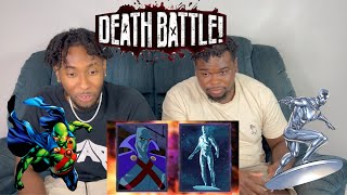 Death Battle  Martian Manhunter vs Silver Surfer REACTION [upl. by Bautista991]