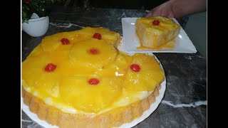 ابهري ضيوفك بألذ تارت بالأناناس روعة tarte a lananas et flan très facile [upl. by Margreta]