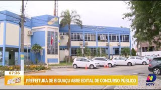 Prefeitura de Biguaçu abre inscrições para concurso público em diversas áreas [upl. by Selby576]