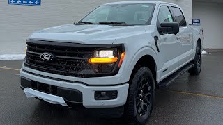 First look at the 2024 Ford F150 XLT Powerboost in Avalanche Gray walk around 2024F150 [upl. by Dorree204]