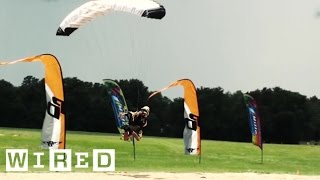 Insane Swooping Skydiving Makes Your Tandem Jump Look Lame [upl. by Bibi]