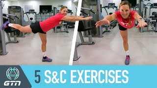 5 Strength amp Conditioning Exercises For Runners  Simple SampC Exercises For Beginner Athletes [upl. by Kremer]