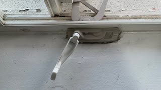 How to Replace the Hardware on a Casement or Crank Window [upl. by Netsruk935]