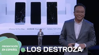 HONOR DESTROZA Literal a Samsung y Apple con Magic6 Pro  Presentación en español [upl. by Virge319]