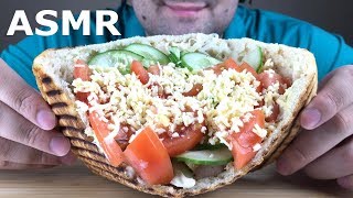 ASMR DONER KEBAB WITH CHICKEN MUKBANG Eating Sounds NO TALKING [upl. by Walliw513]