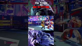 He Didnt Block Against M Bison Street Fighter 6 [upl. by Dolley]