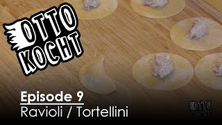 Ravioli selber machen  Tortellini Füllung [upl. by Nnahgem]