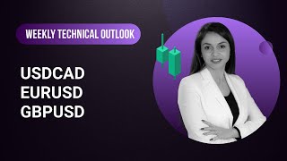 Technical Outlook on USDCAD EURUSD GBPUSD [upl. by Aiseneg]