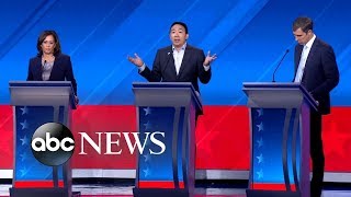 Democratic candidates debate Education  ABC News [upl. by Ondine722]