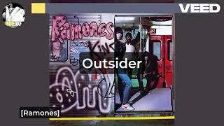 Ramones  Outsider karaoke [upl. by Tennes]