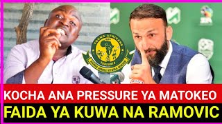 MKALABOKO USIOFAHAMU KWA KOCHA WA YANGA quotRAMOVIC ANA PRESSURE TS GALAXY HAKUWA NA PRESSURE [upl. by Hughmanick180]